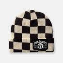 CHECKERBOARD PIT CREW PATCH BEANIE COLLECTION