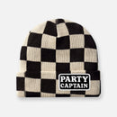 CHECKERBOARD PIT CREW PATCH BEANIE COLLECTION