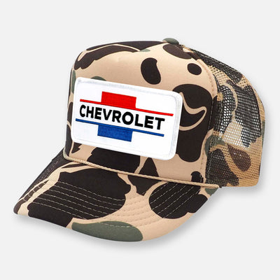 BROWN CAMO CURVED BILL HAT COLLECTION