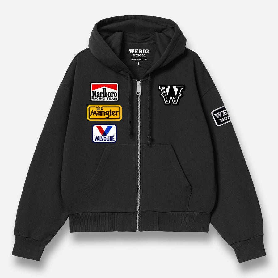 CREW CHIEF HOODIE BLACK