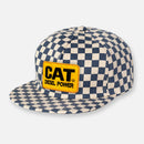 CHECKERBOARD PIT CREW PATCH HAT COLLECTION SLATE BLUE