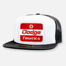 DODGE TRUCKS FLAT BILL PATCH HAT