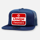 DODGE TRUCKS FLAT BILL PATCH HAT