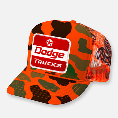DODGE TRUCKS CURVED BILL PATCH HAT
