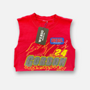 WOMENS DIESEL POWER GORDON CROP TEE SIZE SMALL