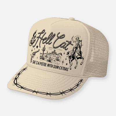 HELL CAT CURVED BILL HAT