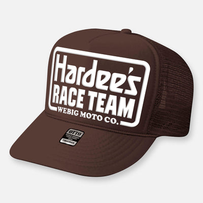 HARDEE'S RACE TEAM HAT CURVED BILL