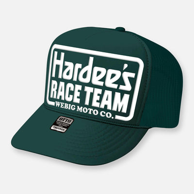 HARDEE'S RACE TEAM HAT CURVED BILL