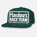 HARDEE'S RACE TEAM FLAT BILL HAT