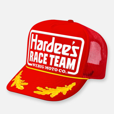 HARDEE'S RACE TEAM HAT CURVED BILL