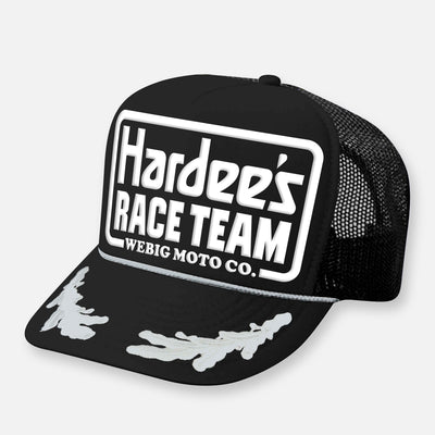 HARDEE'S RACE TEAM HAT CURVED BILL