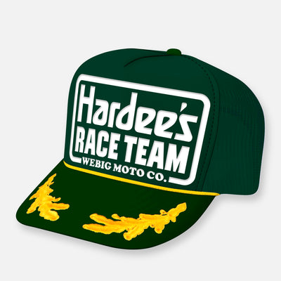 HARDEE'S RACE TEAM HAT CURVED BILL