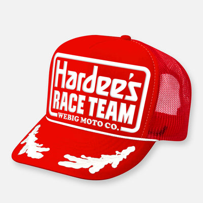 HARDEE'S RACE TEAM HAT CURVED BILL