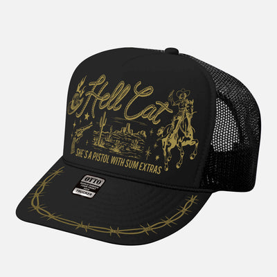 HELL CAT CURVED BILL HAT