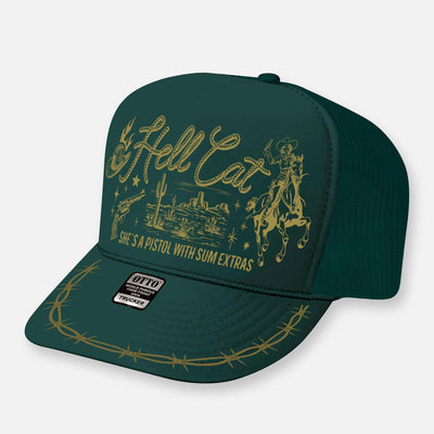 HELL CAT CURVED BILL HAT