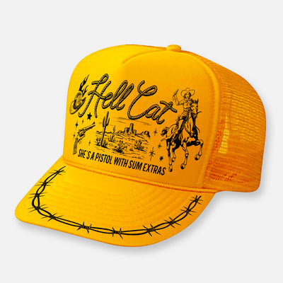 HELL CAT CURVED BILL HAT