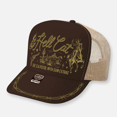 HELL CAT CURVED BILL HAT