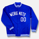 HELLRAISER ALLSTAR BOMBER JACKET ROYAL BLUE-WHITE