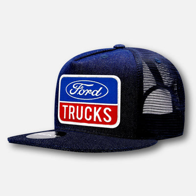 INDUSTRIAL DENIM PATCH HAT