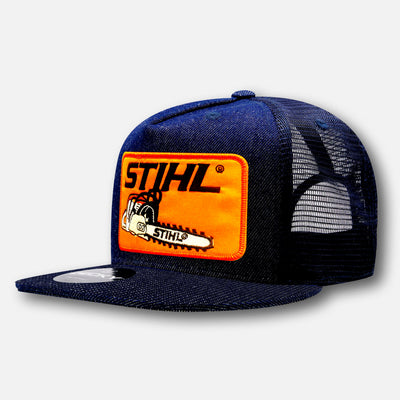 INDUSTRIAL DENIM PATCH HAT