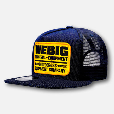 INDUSTRIAL DENIM PATCH HAT