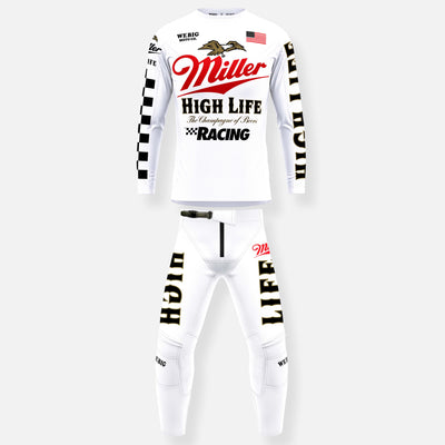 HIGH LIFE RACING PANT WHITE