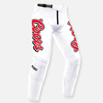 SILVER BULLET RACE TEAM PANT WHITE