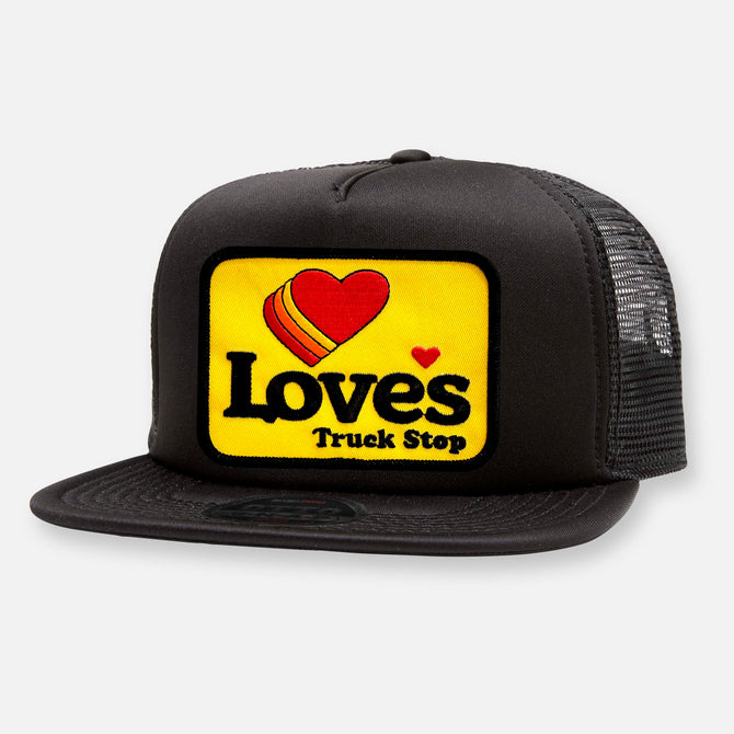 LOVE'S TRUCK STOP FLAT BILL PATCH HAT