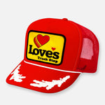 LOVE'S TRUCK STOP CURVED BILL PATCH HAT