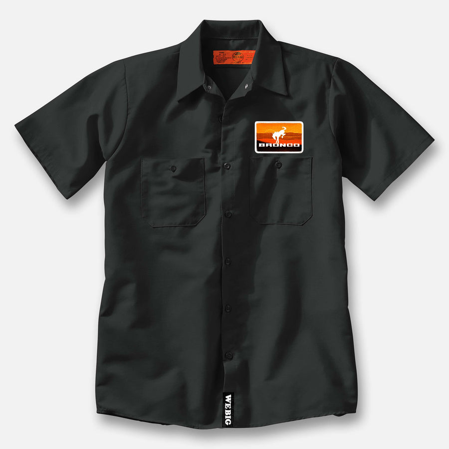 MENS VINTAGE BRONCO INDUSTRIAL MECHANICS SHIRT