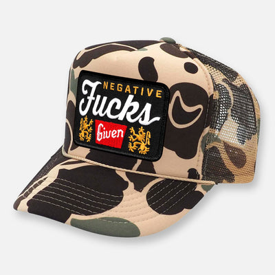 BROWN CAMO CURVED BILL HAT COLLECTION