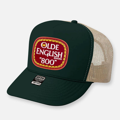 OLDE ENGLISH CURVED BILL PATCH HAT