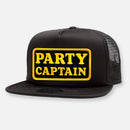 PARTY CAPTAIN FLAT BILL PATCH HAT