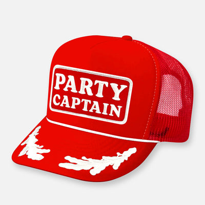 PARTY CAPTAIN CURVED BILL PATCH HAT