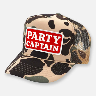 BROWN CAMO CURVED BILL HAT COLLECTION