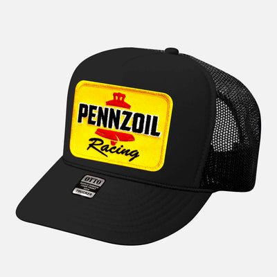 PENNZOIL RACE TEAM CURVED BILL PATCH HAT