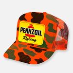 PENNZOIL RACE TEAM CURVED BILL PATCH HAT