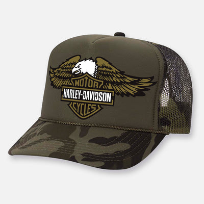 SCREAMIN EAGLE CURVED BILL HAT