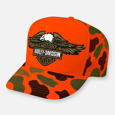 SCREAMIN EAGLE CURVED BILL HAT