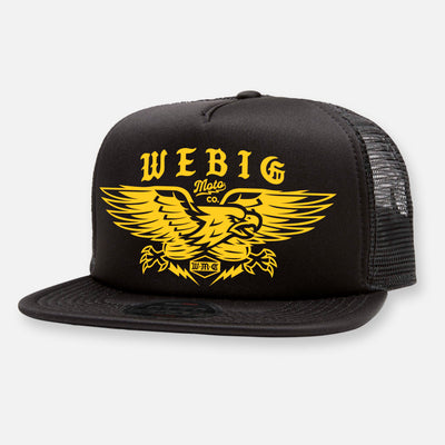 SCREAMIN WEAGLE FLAT BILL HAT