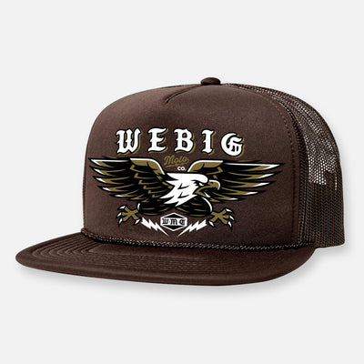 SCREAMIN WEAGLE FLAT BILL HAT