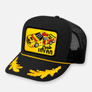 SWERVIN' IRVAN NASCAR TEAM PATCH HAT