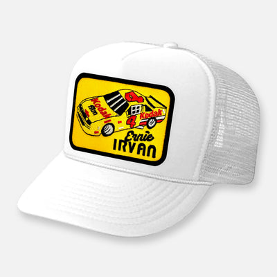 SWERVIN' IRVAN NASCAR TEAM PATCH HAT