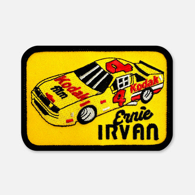 SWERVIN' IRVAN NASCAR TEAM PATCH