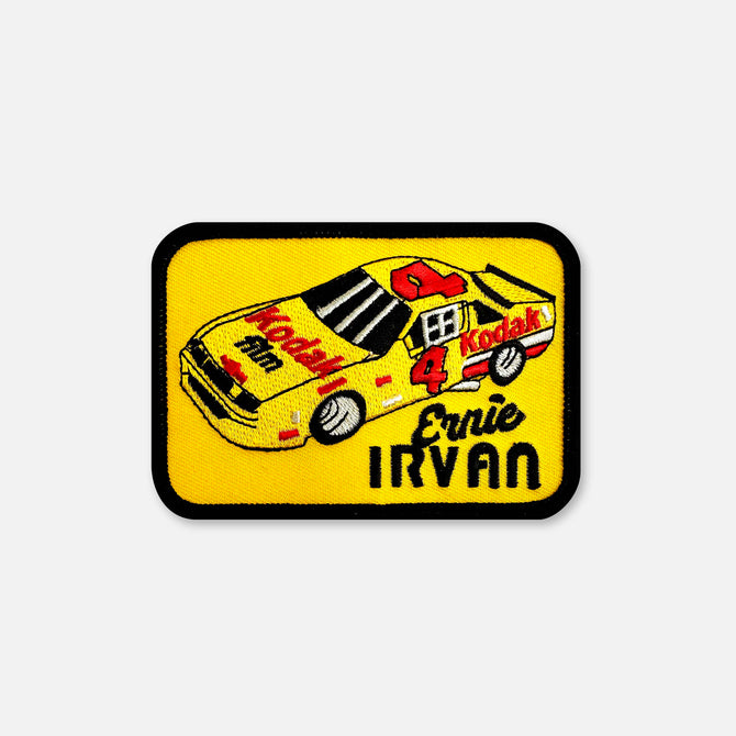 SMALL SIZE SWERVIN' IRVAN NASCAR TEAM PATCH