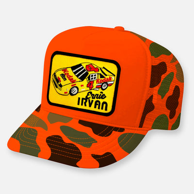 SWERVIN' IRVAN NASCAR TEAM PATCH HAT