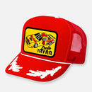 SWERVIN' IRVAN NASCAR TEAM PATCH HAT