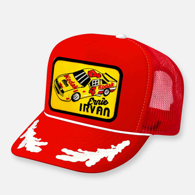 SWERVIN' IRVAN NASCAR TEAM PATCH HAT