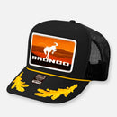 VINTAGE BRONCO CURVED BILL PATCH HAT