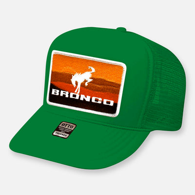 VINTAGE BRONCO CURVED BILL PATCH HAT